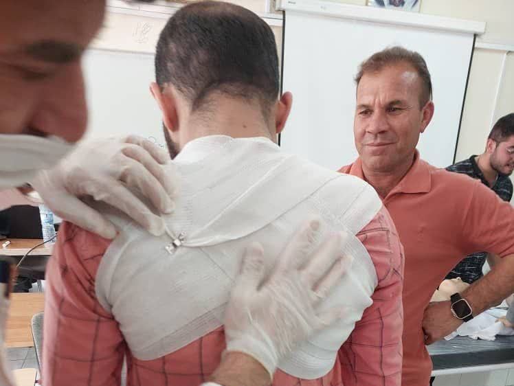 برگزاری دوره امدادگر ورزشی توسط هیات پزشکی ورزشی شهرستان لارستان