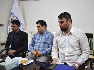 نشست رئیس هیئت پزشکی ورزشی استان قم با پزشکیاران ورزشی