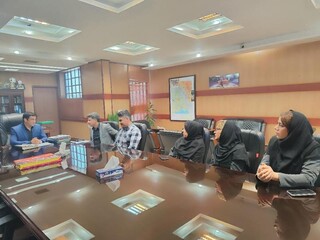 دیدار دکترمنصور  روزدار با مدیرکل ورزش و جوانان استان خوزستان