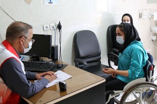 معاینات تیم ملی بسکتبال با ویلچر