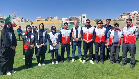 حضور هیات پزشکی ورزشی استان اصفهان در راهپیمایی روز قدس
