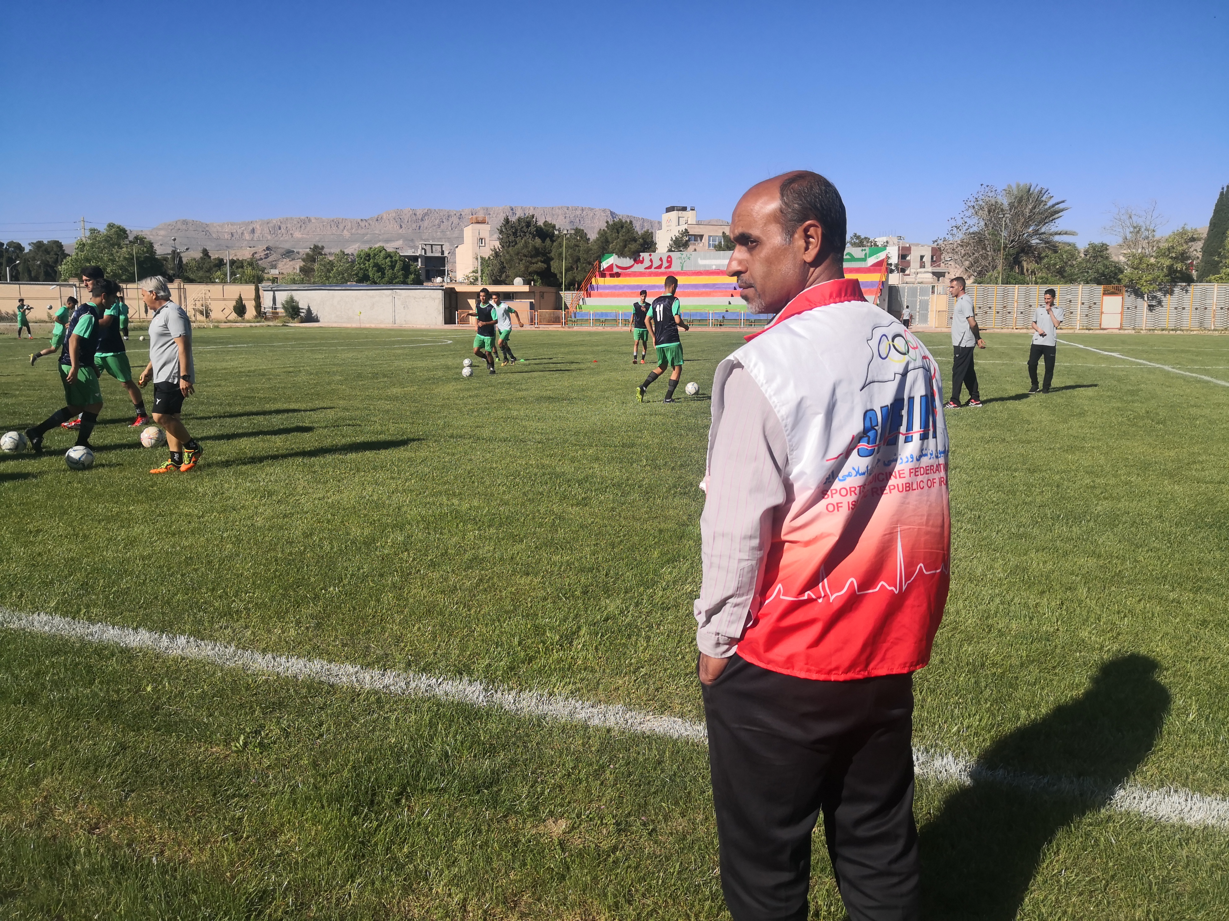 پوشش پزشکی اردوی تیم ملی فوتبال دانش آموزی توسط هیات پزشکی ورزشی فارس