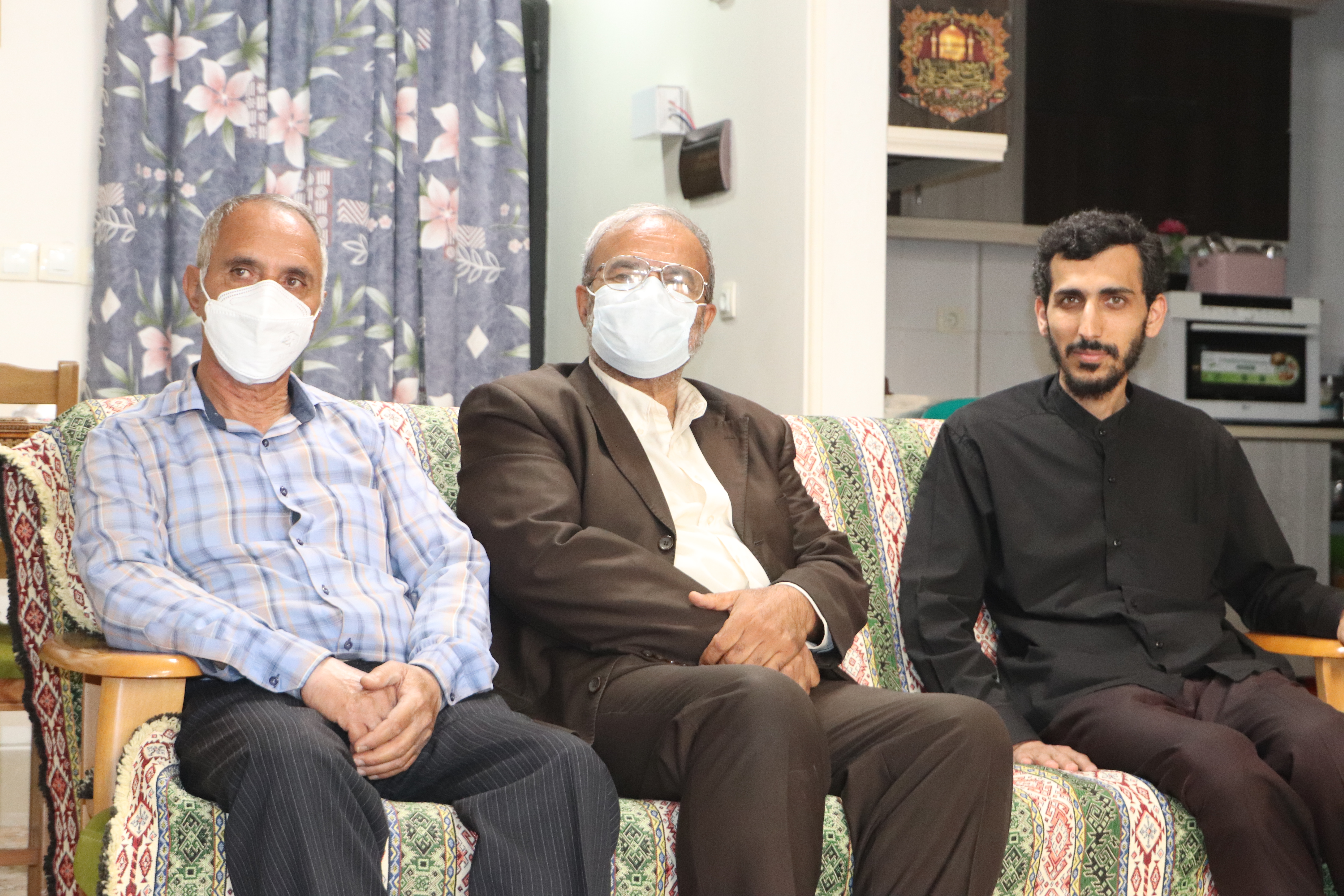 حضور جمعی از مسئولین هیات پزشکی ورزشی فارس در منزل پزشکیار فقید این هیات