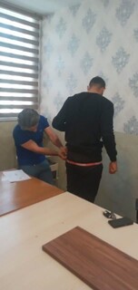 انجام تست بادی کامپوزیشن برای ورزشکاران تیم فوتسال آلومینیوم