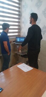 انجام تست بادی کامپوزیشن برای ورزشکاران تیم فوتسال آلومینیوم