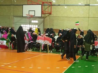 آئین افتتاح جشنواره فرهنگی ورزشی دختران آفتاب ایران