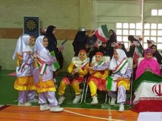 آئین افتتاح جشنواره فرهنگی ورزشی دختران آفتاب ایران