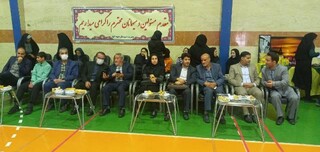 آئین افتتاح جشنواره فرهنگی ورزشی دختران آفتاب ایران