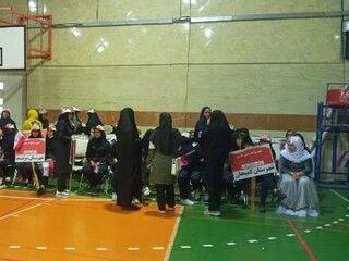 آئین افتتاح جشنواره فرهنگی ورزشی دختران آفتاب ایران