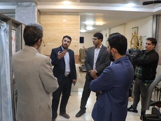 بازدید سرپرست اداره کل ورزش و جوانان استان مرکزی از هیئت پزشکی ورزشی استان