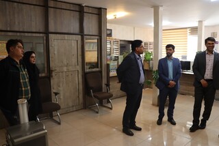 بازدید سرپرست اداره کل ورزش و جوانان استان مرکزی از هیئت پزشکی ورزشی استان