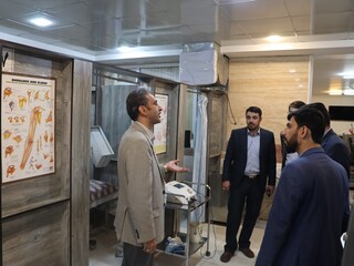 بازدید سرپرست اداره کل ورزش و جوانان استان مرکزی از هیئت پزشکی ورزشی استان
