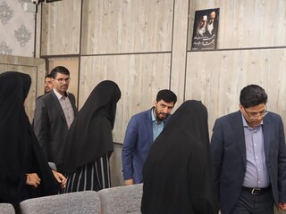 بازدید سرپرست اداره کل ورزش و جوانان استان مرکزی از هیئت پزشکی ورزشی استان