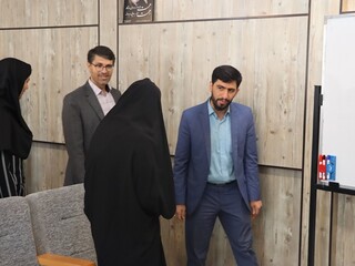 بازدید سرپرست اداره کل ورزش و جوانان استان مرکزی از هیئت پزشکی ورزشی استان