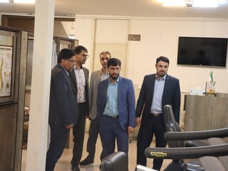 بازدید سرپرست اداره کل ورزش و جوانان استان مرکزی از هیئت پزشکی ورزشی استان