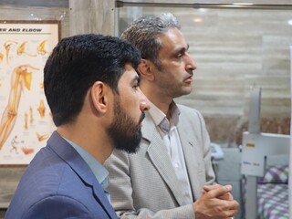 بازدید سرپرست اداره کل ورزش و جوانان استان مرکزی از هیئت پزشکی ورزشی استان