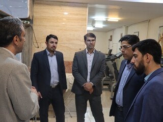 بازدید سرپرست اداره کل ورزش و جوانان استان مرکزی از هیئت پزشکی ورزشی استان