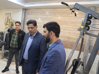 بازدید سرپرست اداره کل ورزش و جوانان استان مرکزی از هیئت پزشکی ورزشی استان