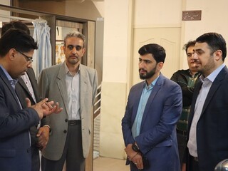 بازدید سرپرست اداره کل ورزش و جوانان استان مرکزی از هیئت پزشکی ورزشی استان