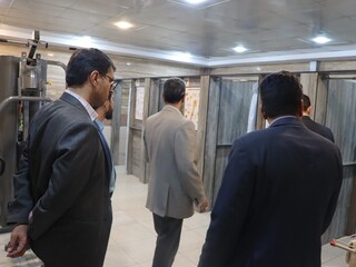 بازدید سرپرست اداره کل ورزش و جوانان استان مرکزی از هیئت پزشکی ورزشی استان
