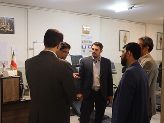 بازدید سرپرست اداره کل ورزش و جوانان استان مرکزی از هیئت پزشکی ورزشی استان
