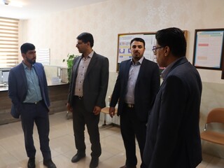 بازدید سرپرست اداره کل ورزش و جوانان استان مرکزی از هیئت پزشکی ورزشی استان