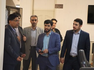 بازدید سرپرست اداره کل ورزش و جوانان استان مرکزی از هیئت پزشکی ورزشی استان
