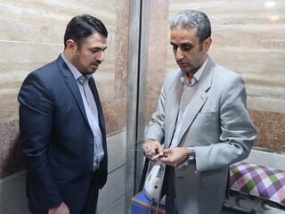 بازدید سرپرست اداره کل ورزش و جوانان استان مرکزی از هیئت پزشکی ورزشی استان