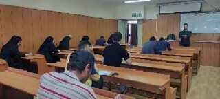 آزمون دوره امدادگر ورزشی در هیات پزشکی ورزشی کردستان برگزار شد