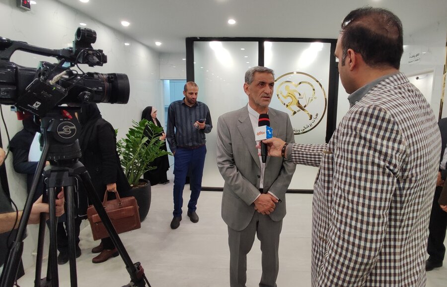 افتتاح کلینیک تخصصی هیأت پزشکی ورزشی استان البرز