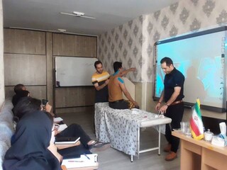 دوره تیپینگ(کینزیوتیپ ) در شهرستان اراک برگزار شد