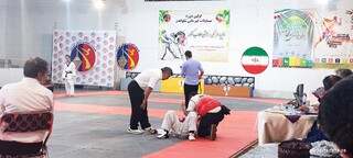 پوشش پزشکی مسابقات تکواندوی طلاب