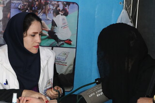 ایستگاه سنجش سلامت هیات پزشکی ورزشی فارس