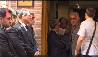 مجلس ترحیم زنده یاد دکتر ثابتی