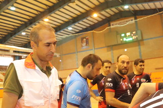 پوشش پزشکی رقابتهای والیبال دانشگاه های آزاد اسلامی کشور توسط هیات پزشکی ورزشی فارس