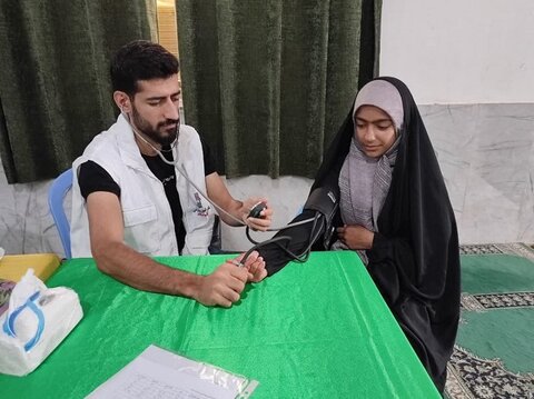 برپایی ایستگاه رایگان تندرستی هیات پزشکی ورزشی هرمزگان