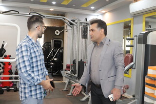 بازدید رئیس و نایب رئیس هیات وزنه برداری و کراسفیت  از مرکز بازگشت به تمرین هیات پزشکی ورزشی فارس