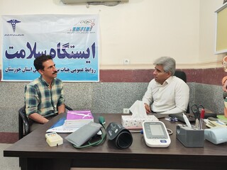 به مناسبت دهه کرامت  ایستگاه سلامت