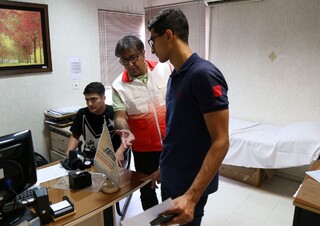 معاینات تیم ملی واترپلو جوانان در آستانه مسابقات جهانی رومانی