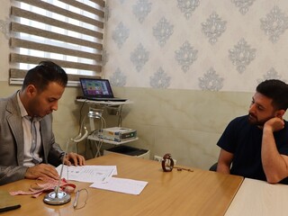 مشاوره تغذیه و انجام تست بادی کامپوزیشن