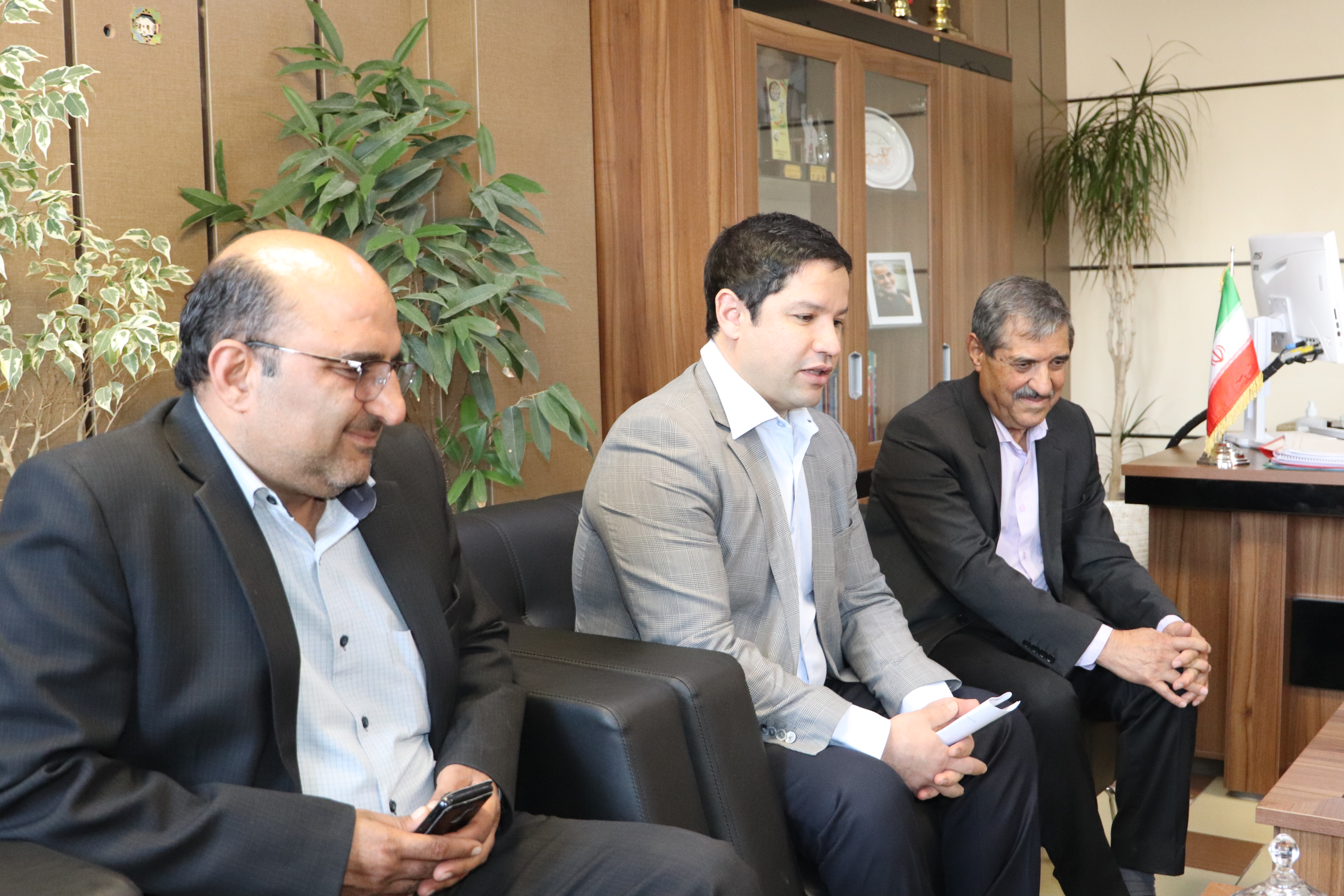 دیدار سرپرست هیات پزشکی ورزشی فارس با سرپرست اداره کل ورزش و جوانان استان