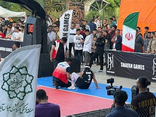 پوشش پزشکی فینال لیگ هندبال و بسکتبال سه نفره  قهرمانی کشور