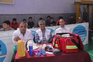 گزارش تصویری : پوشش پزشکی هجدهمین دوره مسابقات بین المللی کشتی آزاد جوانان جام شهید هاشمی نژاد ، توسط هیات پزشکی ورزشی استان مازندران/ شهرستان بهشهر