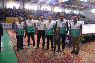 گزارش تصویری : پوشش پزشکی هجدهمین دوره مسابقات بین المللی کشتی آزاد جوانان جام شهید هاشمی نژاد ، توسط هیات پزشکی ورزشی استان مازندران/ شهرستان بهشهر