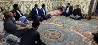 عیادت دبیر فدراسیون پزشکی ورزشی از ورزشکار ضایعه نخاعی در زاهدان