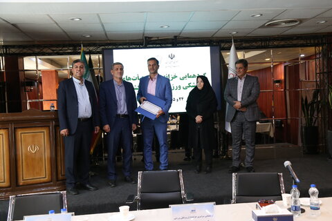 معرفی برترین خزانه داران هیات های پزشکی ورزشی استان ها