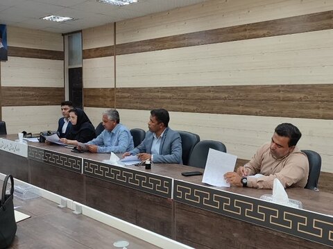نشست سرناظر و بازرسان هیات پزشکی ورزشی استان با بازرسان هیات های ورزشی