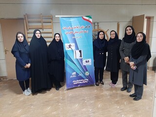 ادامه فاز اول طرح ملی پایش و ارتقای تندرستی کارکنان خانم اداره ورزش و جوانان شهرستان اردبیل