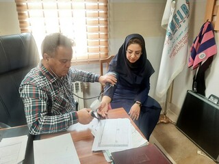 ادامه فاز اول طرح ملی پایش و ارتقای تندرستی کارکنان خانم اداره ورزش و جوانان شهرستان اردبیل