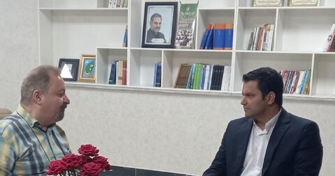 دیدار با رئیس اطاق اصناف استان مازندران